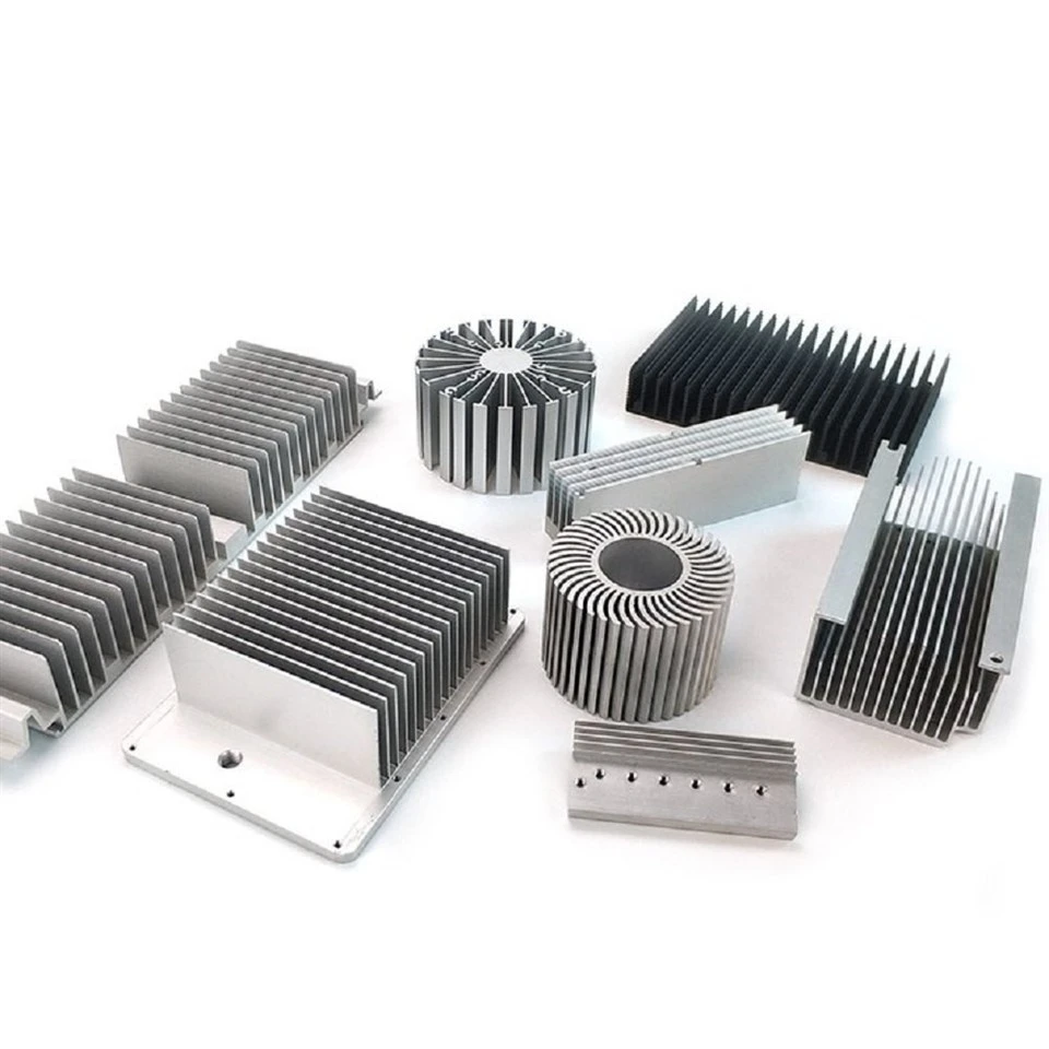 Extruded Aluminum For Outdoor Light Heat Sink