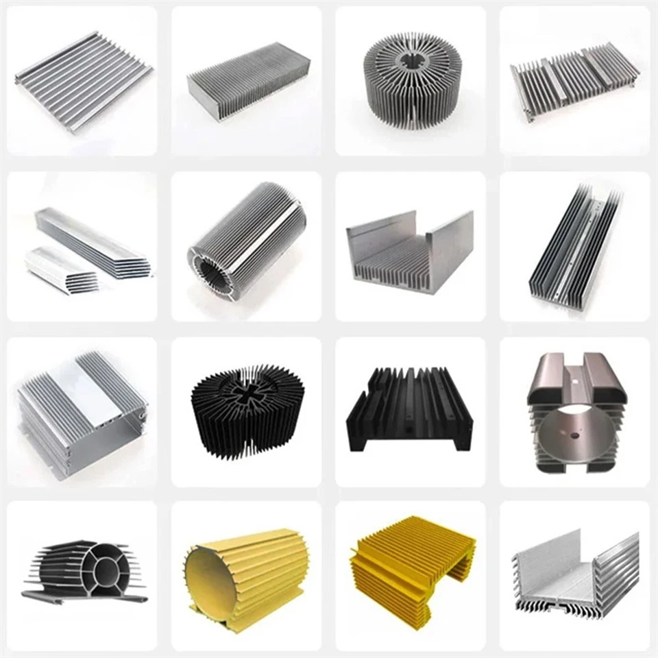 Extruded Aluminum For Outdoor Light Heat Sink