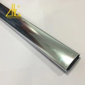 Profili estrusi in alluminio lucidato a specchio